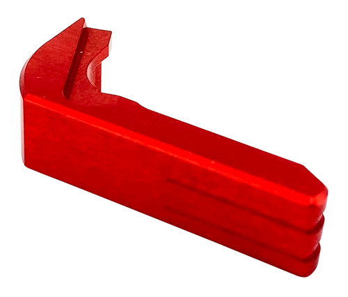 Cross Armory Red Anodized Aluminum Extended Mag Catch Compatible w/ Glock Gen1-3 & P80
