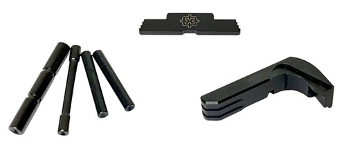 Cross Armory Black 3-Piece Enhancement Kit for P80 Gen1-3 Pistols