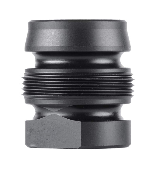 Dead Air DA143 Xeno Xero Black 4140 HT Alloy Steel 9/16x24 RH Threads 1.105" OAL 0.99" Diameter 9mm