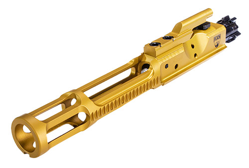 Faxon Gunner 5.56 NATO Full Auto Nitride BCG Gold Finish