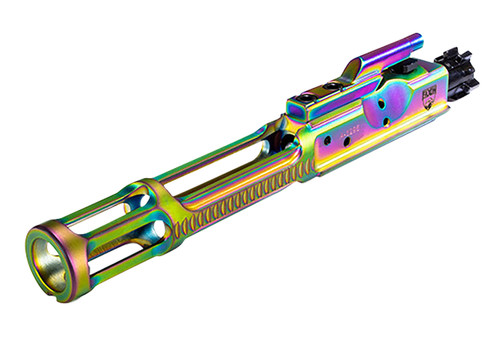 Faxon Gunner 5.56 NATO Full Auto Nitride BCG Chameleon Finish