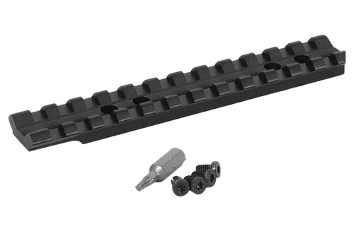 Henry HEGW14PR Picatinny Rail Matte Black Aluminum 5.09" Long Fits Henry H014 Long Ranger