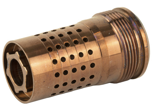 Q LLC CBM13.51LH Cherry Bomb Muzzle Brake LH Thread 17-4 Stainless 1.64" OAL