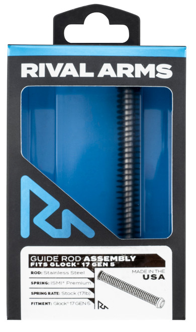 Rival Arms RA50G121S Glock 17 Gen5 Stainless Steel Silver Guide Rod Assembly