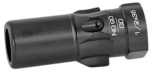 Rugged Suppressors 3 Lug Adapter OA005 9mm Luger 1/2"-36 tpi Black HK Spec Go/No Go Gauge