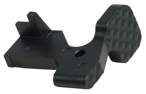 Seekins Precision Black Melonite Steel Enhanced Bolt Catch for AR-15 Mil-Spec Lower
