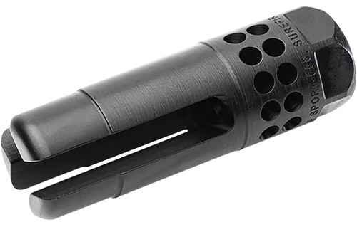 SureFire WARCOMPSPORT7625824 30 Cal Flash Hider for AR/M4, Open Tine, 5/8"-24, Chromoly
