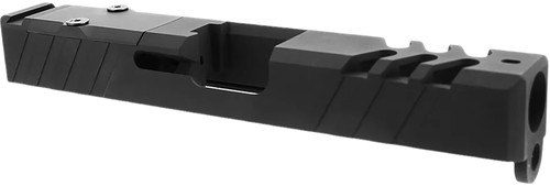 TacFire Glock 23 Gen3 Optics Ready Replacement Slide 40 S&W Black Cerakote Stainless