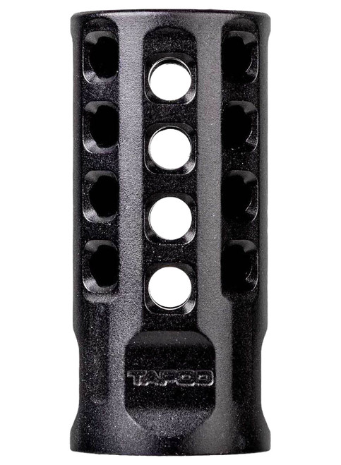 Tapco Muzzle Brake .920" Diameter 1/2"x28 Black Anodized Aluminum 22 LR TAP22004