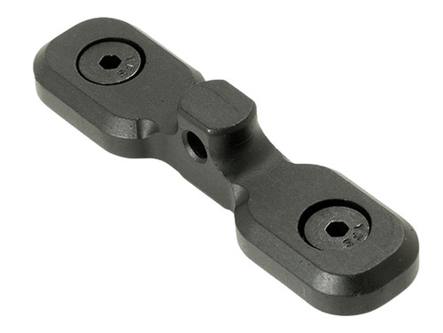 Timber Creek Outdoors Low-Profile Bipod Mount M-LOK Compatible Black Hardcoat Anodized Aluminum