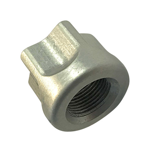 Timber Creek Outdoors 5/824TPS Thread Protector Silver Billet Aluminum 5/8"x24
