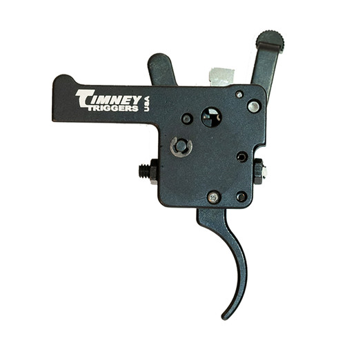 Timney Triggers 611 3 lb Curved Trigger Black Finish for Weatherby Vanguard 1500