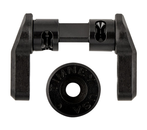Timney Triggers 49ERSAFETY AR Drop-In Ambidextrous Safety Selector 49 and 90 Degree Black