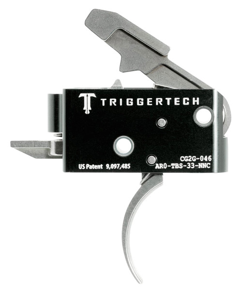 TriggerTech Competitive AR-15 Two-Stage Curved Trigger Fixed 3.5 lbs AR0TBS33NNC