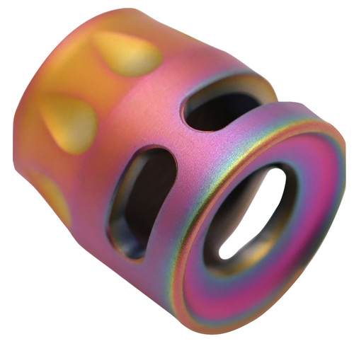 True Precision S-Type Micro Compensator Spectrum Color 1/2"x28 9mm 380 ACP Stainless