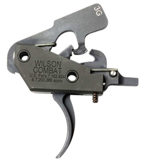 Wilson Combat AR-Platform 3-Gun Tactical Trigger Unit Drop-In Black 3.5-4 lbs