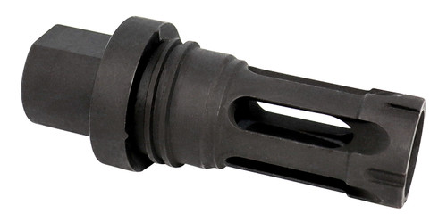 YHM Phantom QD Flash Hider 4302AKA Black Steel M14x1 Left-Hand Thread 30 Cal AK-Platform