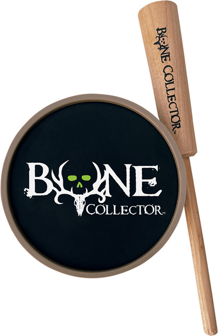 Bone Collector Lights Out Turkey Call Molded Pot Anodized Aluminum Windy Day Performance