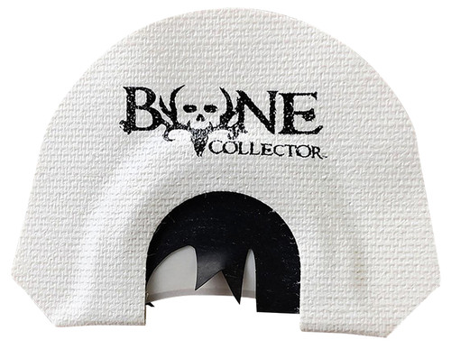 Bone Collector Show Off Snake Tongue Cut Turkey Diaphragm Call Black and White