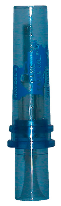 Haydel's Blue Wing BT85 Teal Duck Call - Open Reed, Blue/Cinnamon Teal Attractor, Blue Acrylic