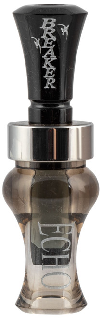 Echo Calls Breaker Single Reed Mallard Call, Smoke Acrylic Barrel