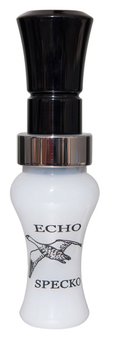 Echo Calls Specko Specklebelly Geese Hunting Call, Black/Pearl Acrylic