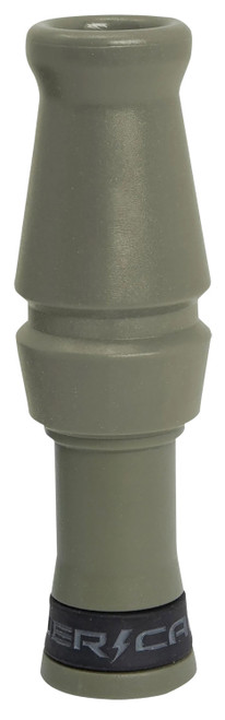 Power Calls 21262 Impact2 Double Reed Mallard Hen Open Duck Call OD Green Polycarbonate/Acrylic