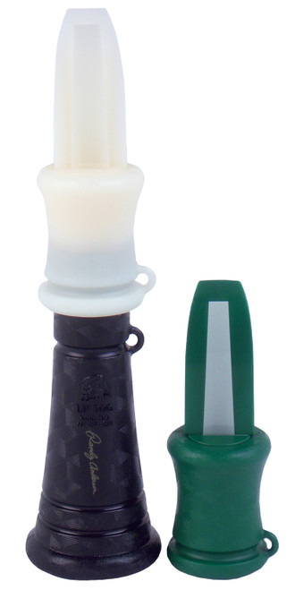 Primos Randy Anderson Lil' Dog Open Reed Call - Attracts Coyotes, Black Plastic