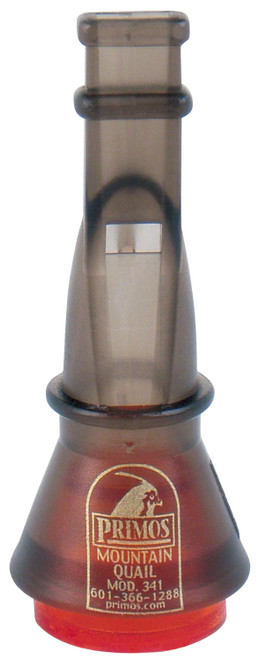 Primos Mountain Quail Locating Open Call with Quick-Access Lanyard Ring - Gray Plastic