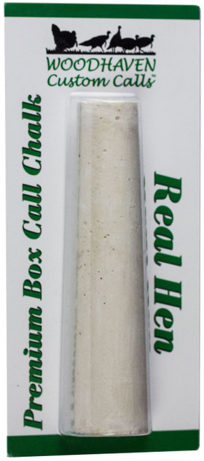 Woodhaven Real Hen Turkey Call Chalk, White Conditioner for Slate Calls