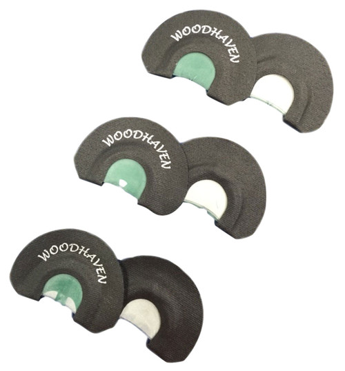 Woodhaven WH091 Ninja Diaphragm Turkey Call 3 Per Pack Triple Reed