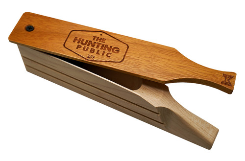 Woodhaven WH245 THP Box Call Turkey Hunting Maple Walnut