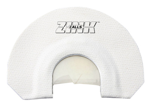 Zink ZNKZNK312 Lucky Lady Turkey Mouth Call V-Notch Triple Reed White Tape Frame