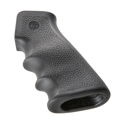 Hogue 15000 AR-15 M16 Cobblestone Black Rubber OverMolded Pistol Grip