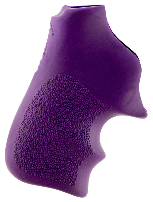 Hogue 78026 Tamer Rubber Grip Purple with Finger Grooves Ruger LCR LCRx