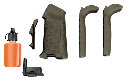 Magpul MAG520-ODG MIAD Gen 1.1 Aggressive Textured Grip Kit OD Green Polymer for AR-15