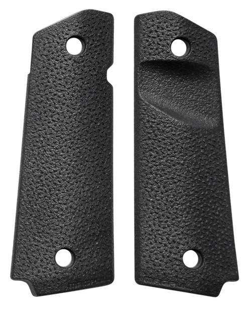 Magpul MOE 1911 Full-Size Black TSP Textured Polymer Grip Panels with Ambi Safety Compatibility