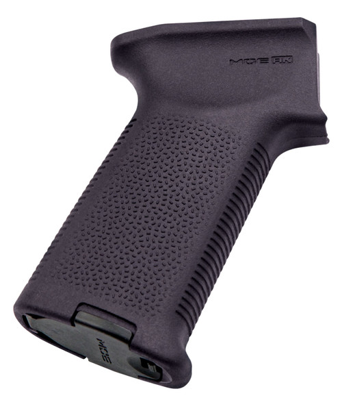 Magpul MAG523-PLM Plum Colored MOE AK Grip, TSP Textured Polymer for AK-47 and AK-74 Platforms