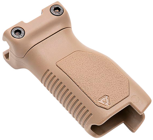 Strike Industries Angled Vertical Foregrip Long Flat Dark Earth Cable Management M-LOK Mount
