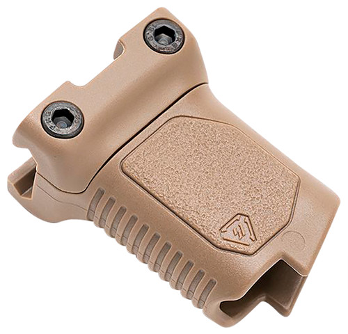 Strike Industries Picatinny Short Angled Grip Cable Storage Flat Dark Earth Polymer