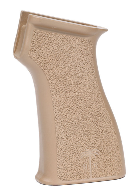 US Palm GR086 Pistol Grip Flat Dark Earth Synthetic Fits AK-47, AK-74, PKM, AKM