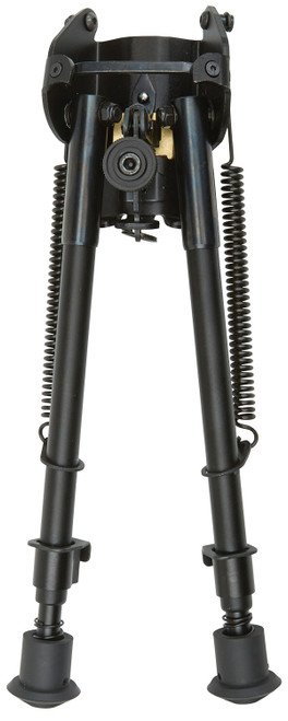 Allen 2188 Bozeman Rifle Bipod Black Aluminum w/Sling Swivel Mount, Rubber Feet & 9-13" Vertical Adjustment