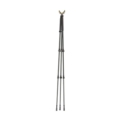Allen Axial Tripod Shooting Stick 21412 Black Aluminum Rubber Feet 61 Inch Adjustment