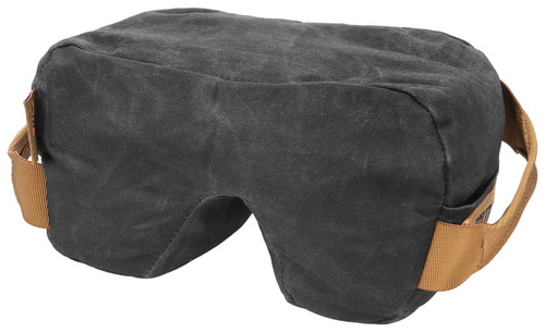 Birchwood Casey BC-BAG-SSFLH Foxtrot Rear Shooting Bag Black Wax Canvas Heavyweight