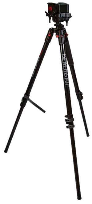Bog-Pod DeathGrip Lightweight Carbon Fiber Tripod Black 360 Pan Bubble Level 7 to 59 Inch