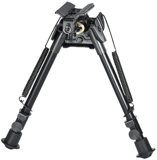 Champion Targets 40635 6-9in Traverse Pivot Bipod w/Cant Black Metal