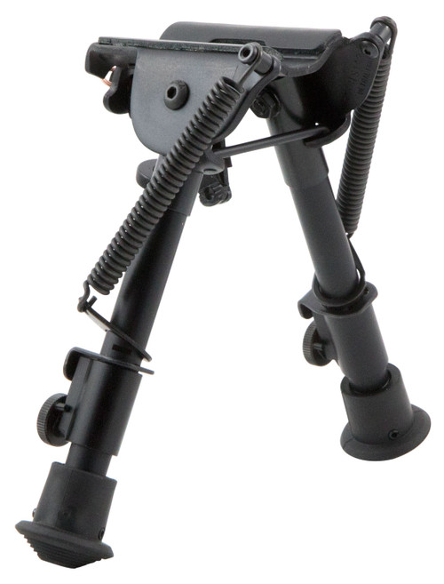 Harris Bipods BR1A2 Non-Swivel 6-9" Steel/Aluminum Black Finish
