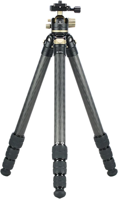 Leupold 180379 Pro Guide Tripod Kit Tripod 6.70-67" High Black Carbon Fiber