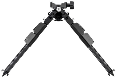 Mdt Sporting Goods Inc 106345BLK CKYE-POD Double Pull Bipod Black Aluminum