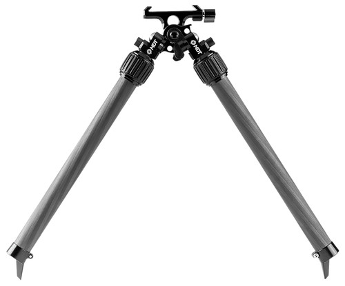 MDT Mountain Lightweight Bipod Black Carbon Fiber Aluminum 2.70"-15.80" Height